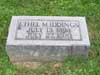 Union Cemetery Headstone