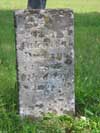 Union Cemetery Headstone