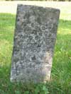 Union Cemetery Headstone