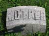 Union Cemetery Headstone