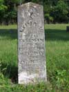 Union Cemetery Headstone