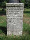 Union Cemetery Headstone