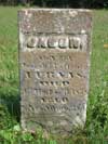 Union Cemetery Headstone