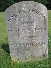 Union Cemetery Headstone