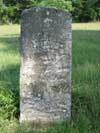 Union Cemetery Headstone