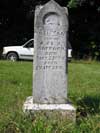 Union Cemetery Headstone