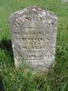 Union Cemetery Headstone