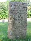 Union Cemetery Headstone