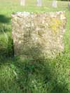 Union Cemetery Headstone