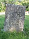 Union Cemetery Headstone