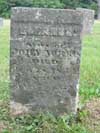 Union Cemetery Headstone