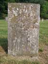 Union Cemetery Headstone