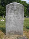 Union Cemetery Headstone