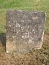 Union Cemetery Headstone