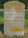 Union Cemetery Headstone