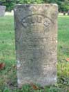 Union Cemetery Headstone