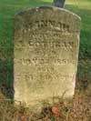 Union Cemetery Headstone