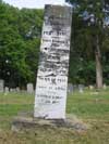 Union Cemetery Headstone