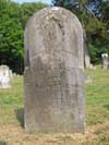 Union Cemetery Headstone