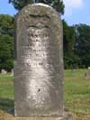 Union Cemetery Headstone