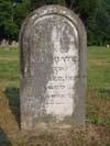 Union Cemetery Headstone