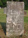 Union Cemetery Headstone