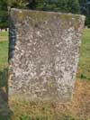 Union Cemetery Headstone