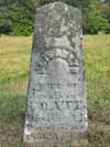 Union Cemetery Headstone