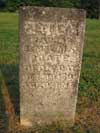 Union Cemetery Headstone