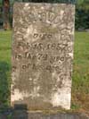 Union Cemetery Headstone