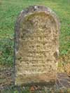 Union Cemetery Headstone