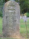 Union Cemetery Headstone