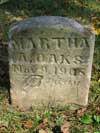 Union Cemetery Headstone