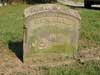 Union Cemetery Headstone