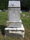 Union Cemetery Headstone