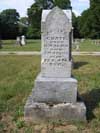 Union Cemetery Headstone