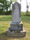 Union Cemetery Headstone