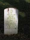 Union Cemetery Headstone